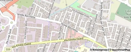 Mappa Módena