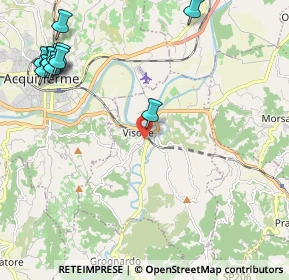 Mappa Via Villeto, 15010 Visone AL, Italia (2.92273)