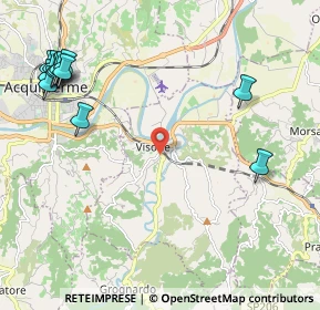 Mappa Via Villeto, 15010 Visone AL, Italia (2.90917)