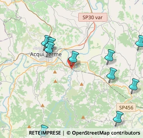 Mappa Via Villeto, 15010 Visone AL, Italia (4.81909)