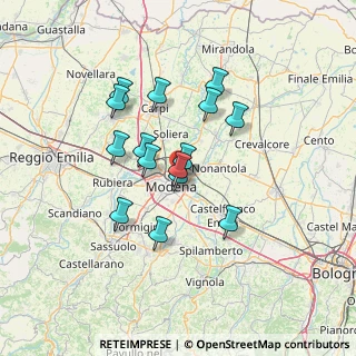 Mappa Via Chiesa Damiano, 41122 Modena MO, Italia (11.28267)