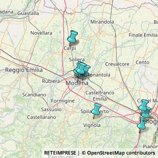 Mappa Via Donati Pio, 41122 Modena MO, Italia (14.23455)