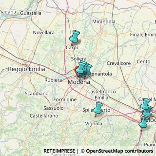 Mappa Via Marcantonio Parenti, 41122 Modena MO, Italia (14.59455)