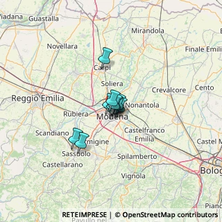 Mappa Via Marcantonio Parenti, 41122 Modena MO, Italia (5.70909)