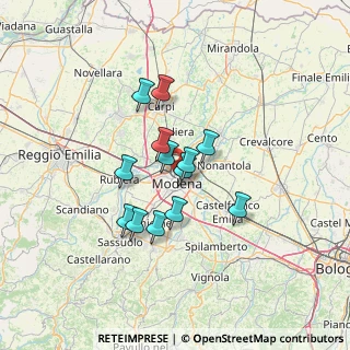 Mappa Via Marcantonio Parenti, 41122 Modena MO, Italia (10.06)