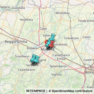 Mappa Via Marcantonio Parenti, 41122 Modena MO, Italia (9.14154)