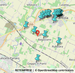 Mappa Via Maestra di Bagazzano, 41015 Nonantola MO, Italia (2.2415)