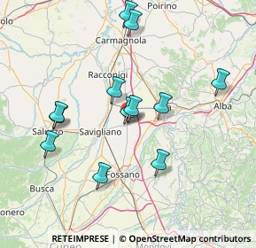 Mappa Strada Reale Sud, 12030 Marene CN, Italia (14.44917)