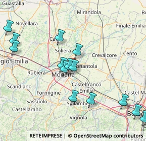 Mappa Strada Fossa Monda Nord, 41122 Modena MO, Italia (18.12429)