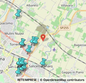 Mappa Strada Fossa Monda Nord, 41122 Modena MO, Italia (2.64462)