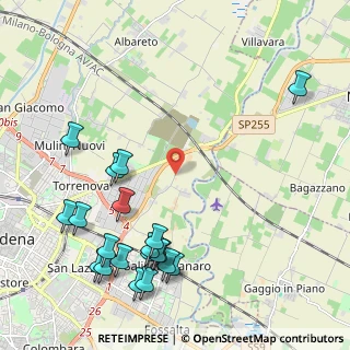 Mappa Strada Fossa Monda Nord, 41122 Modena MO, Italia (2.69)