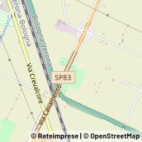 Mapa San Giovanni in Persiceto