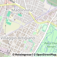 Mapa Modena
