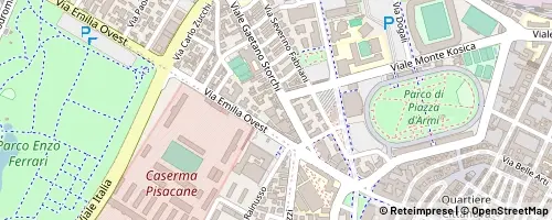 Mappa Modena