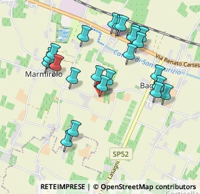 Mappa Via Olinto Cigarini, 42122 Reggio nell'Emilia RE, Italia (0.96957)