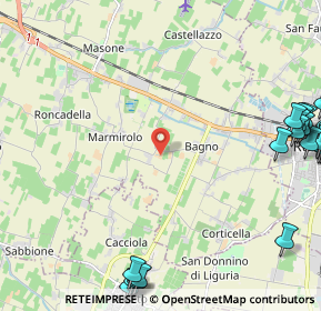 Mappa Via Olinto Cigarini, 42122 Reggio nell'Emilia RE, Italia (3.5565)