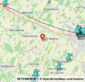 Mappa Via Olinto Cigarini, 42122 Reggio nell'Emilia RE, Italia (3.8125)