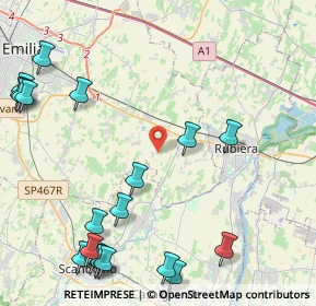 Mappa Via Olinto Cigarini, 42122 Reggio nell'Emilia RE, Italia (6.0045)