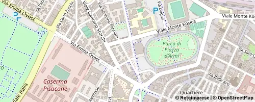 Mappa Modena