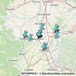 Mappa Via San Giovanni, 12038 Savigliano CN, Italia (8.87333)