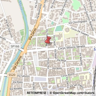 Mappa Via Torino, n 91, 12038 Savigliano, Cuneo (Piemonte)