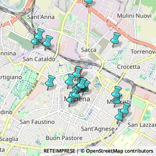 Mappa Via Ganaceto, 41121 Cittanova MO, Italia (0.9625)