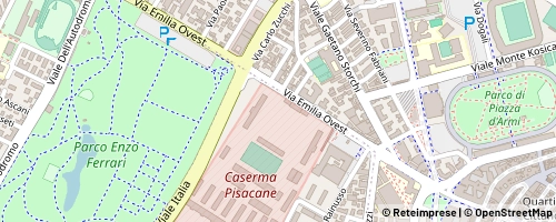 Mappa Modena