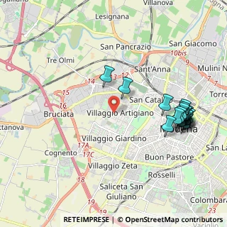 Mappa Via Felice Orsini, 41126 Modena MO, Italia (2.3635)