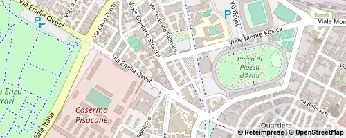 Mappa Modena