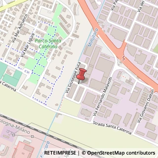 Mappa Via Fuca Giuseppe, 131, 41122 Modena, Modena (Emilia Romagna)