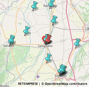 Mappa Via Cervino, 12038 Savigliano CN, Italia (8.011)