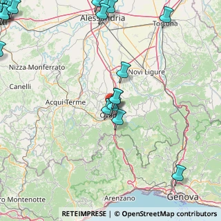 Mappa Strada Rocca Grimalda, 15076 Ovada AL, Italia (27.4385)