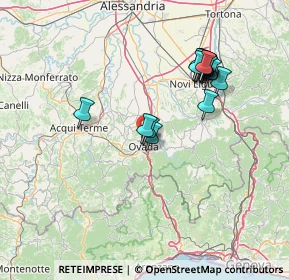 Mappa Strada Rocca Grimalda, 15076 Ovada AL, Italia (14.22667)