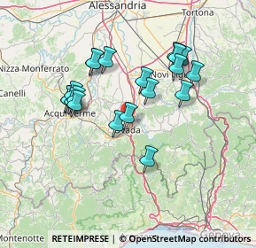 Mappa Strada Rocca Grimalda, 15076 Ovada AL, Italia (13.164)