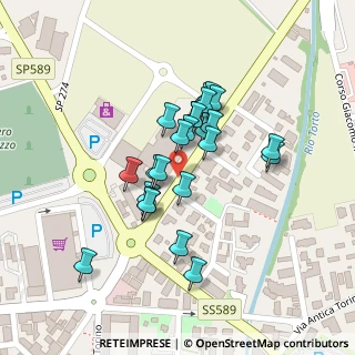 Mappa Via di Torino, 12037 Saluzzo CN, Italia (0.084)