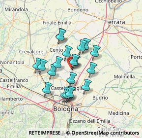 Mappa Via Don Giovanni Minzoni, 40016 San Giorgio di Piano BO, Italia (10.567)