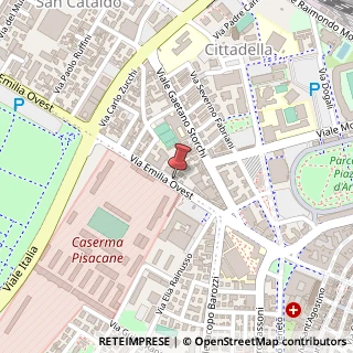 Mappa Via Emilia Ovest, 164, 41124 Modena, Modena (Emilia Romagna)