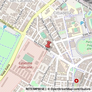 Mappa Via Emilia Ovest, 133, 41124 Modena, Modena (Emilia Romagna)
