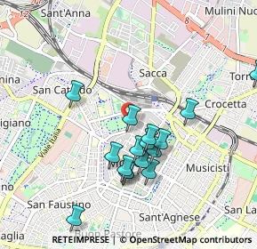 Mappa Viale Achille Fontanelli, 41124 Modena MO, Italia (0.885)
