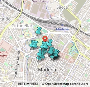 Mappa Viale Achille Fontanelli, 41124 Modena MO, Italia (0.32)