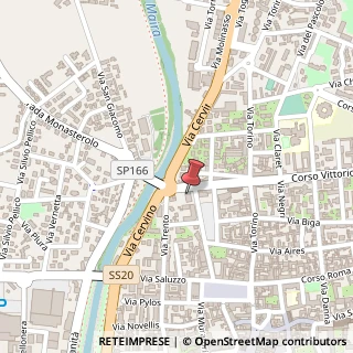 Mappa Piazza Schiaparelli, 10, 12038 Savigliano, Cuneo (Piemonte)