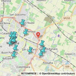 Mappa Via Enrico De Nicola, 41122 Modena MO, Italia (2.63714)