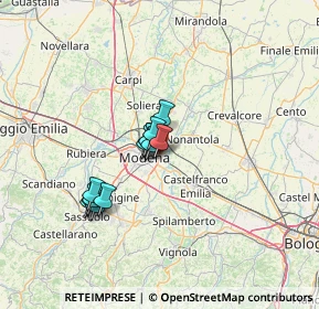 Mappa Via Enrico De Nicola, 41122 Modena MO, Italia (10.11231)