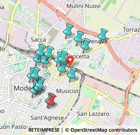 Mappa Viale Ciro Menotti, 41122 Modena MO, Italia (0.89)