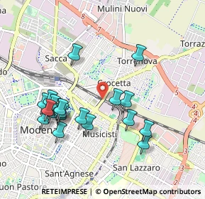 Mappa Viale Ciro Menotti, 41122 Modena MO, Italia (0.969)