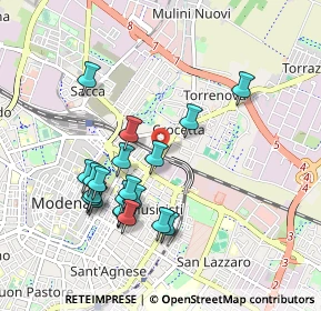 Mappa Viale Ciro Menotti, 41122 Modena MO, Italia (0.9165)