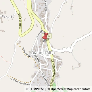 Mappa Via Umberto I, 22, 12055 Diano d'Alba, Cuneo (Piemonte)