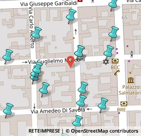 Mappa Via Guglielmo Marconi, 12062 Cherasco CN, Italia (0.09286)