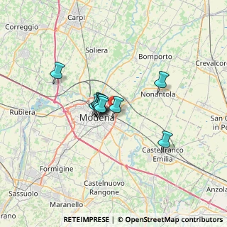 Mappa Via F. Malavolti, 41100 Modena MO, Italia (4.31182)