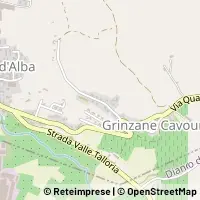 Map Grinzane Cavour